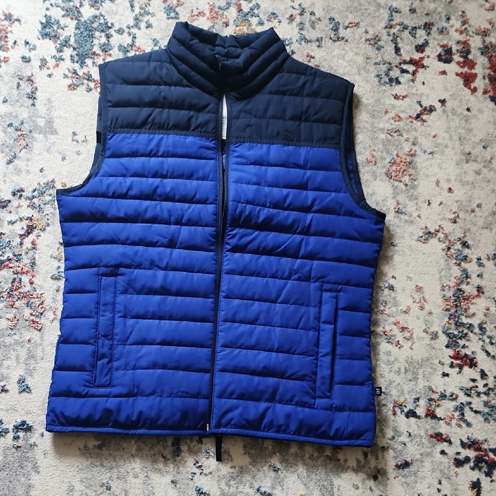 GAP ColdControl Blue and Black Vest